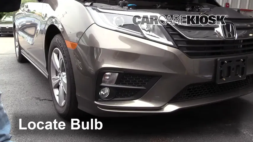 2018 Honda Odyssey EX-L 3.5L V6 Lights Fog Light (replace bulb)